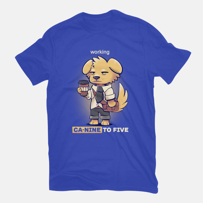 Working Canine To Five-mens heavyweight tee-TechraNova