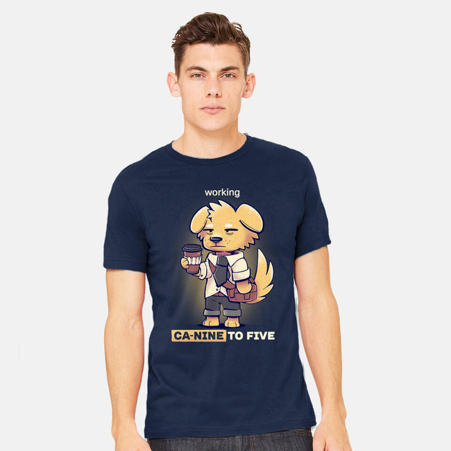 Working Canine To Five-mens heavyweight tee-TechraNova