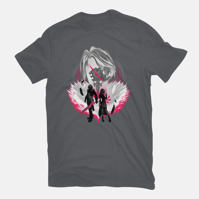 Gunblade And Angels-womens basic tee-hypertwenty
