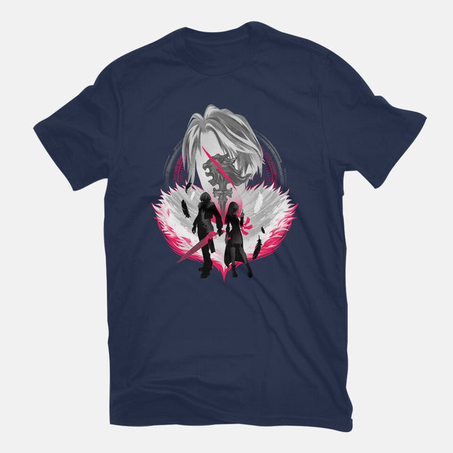 Gunblade And Angels-womens basic tee-hypertwenty
