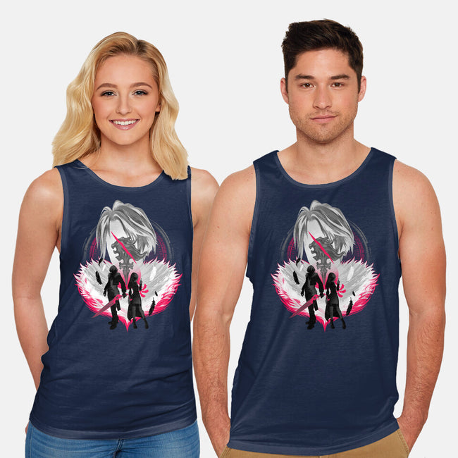 Gunblade And Angels-unisex basic tank-hypertwenty