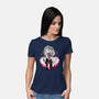 Gunblade And Angels-womens basic tee-hypertwenty