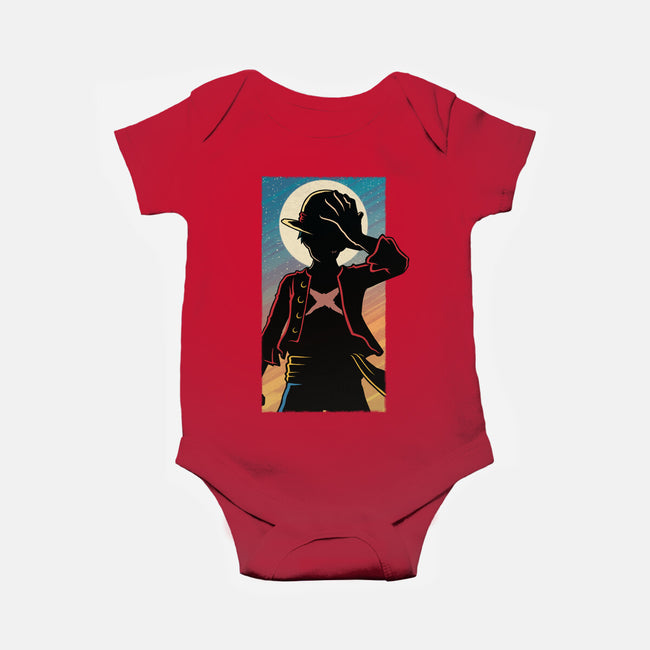 The Pirate-baby basic onesie-danielmorris1993