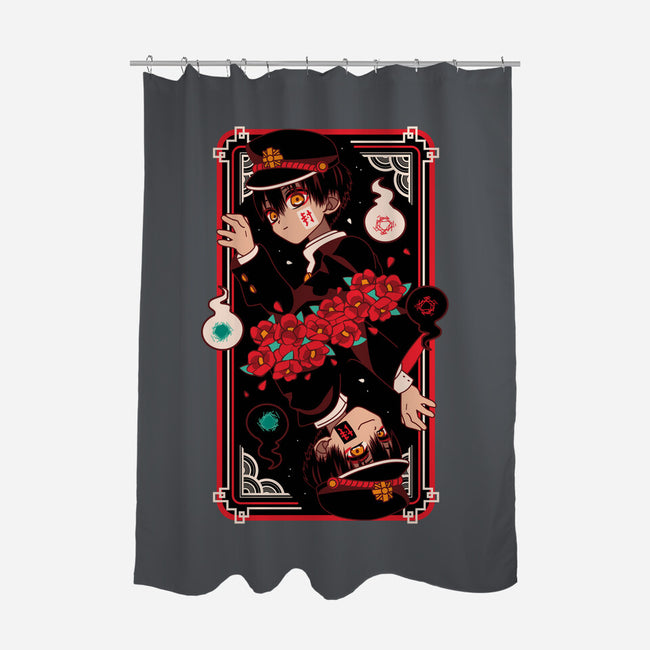Seventh Mystery-none polyester shower curtain-Domii