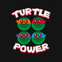 Turtle Power-none polyester shower curtain-rocketman_art