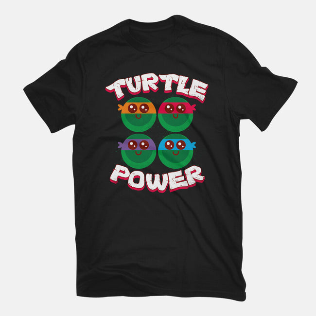 Turtle Power-unisex basic tee-rocketman_art