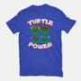 Turtle Power-womens basic tee-rocketman_art