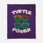 Turtle Power-none fleece blanket-rocketman_art