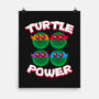 Turtle Power-none matte poster-rocketman_art