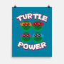 Turtle Power-none matte poster-rocketman_art