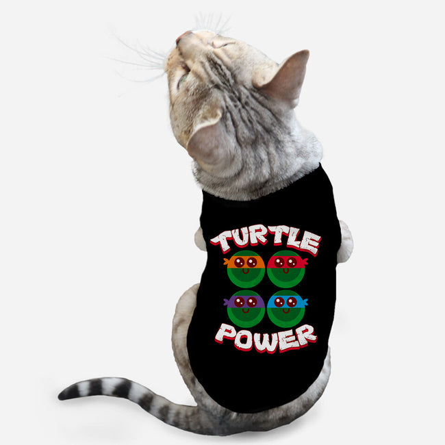 Turtle Power-cat basic pet tank-rocketman_art