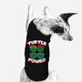 Turtle Power-dog basic pet tank-rocketman_art