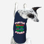 Turtle Power-dog basic pet tank-rocketman_art