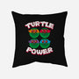 Turtle Power-none removable cover w insert throw pillow-rocketman_art