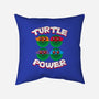 Turtle Power-none removable cover w insert throw pillow-rocketman_art