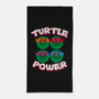 Turtle Power-none beach towel-rocketman_art