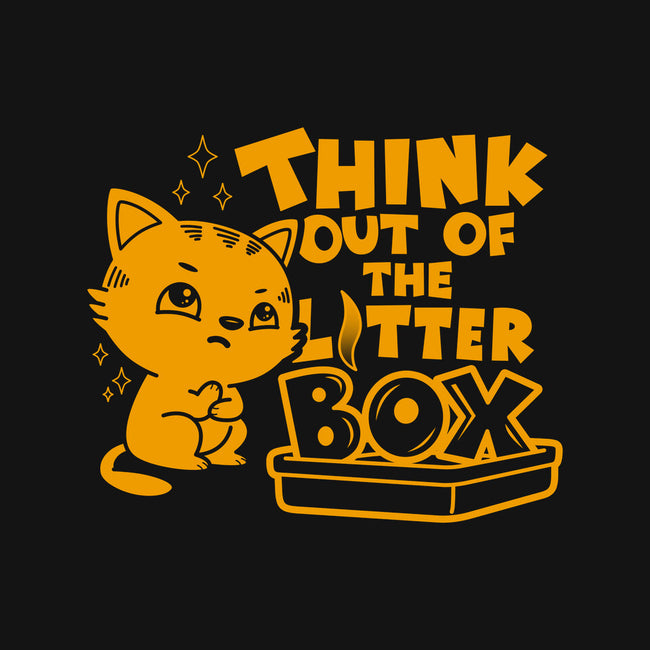 Think Out Of The Litter Box-mens basic tee-Boggs Nicolas