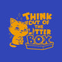 Think Out Of The Litter Box-womens racerback tank-Boggs Nicolas