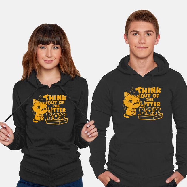 Think Out Of The Litter Box-unisex pullover sweatshirt-Boggs Nicolas