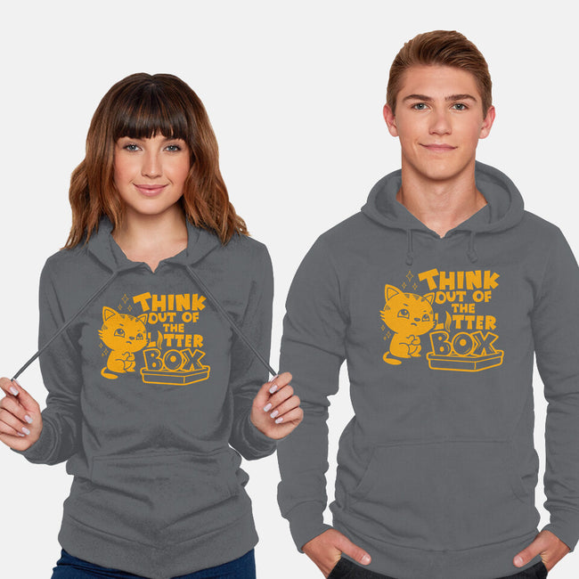 Think Out Of The Litter Box-unisex pullover sweatshirt-Boggs Nicolas