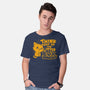 Think Out Of The Litter Box-mens basic tee-Boggs Nicolas