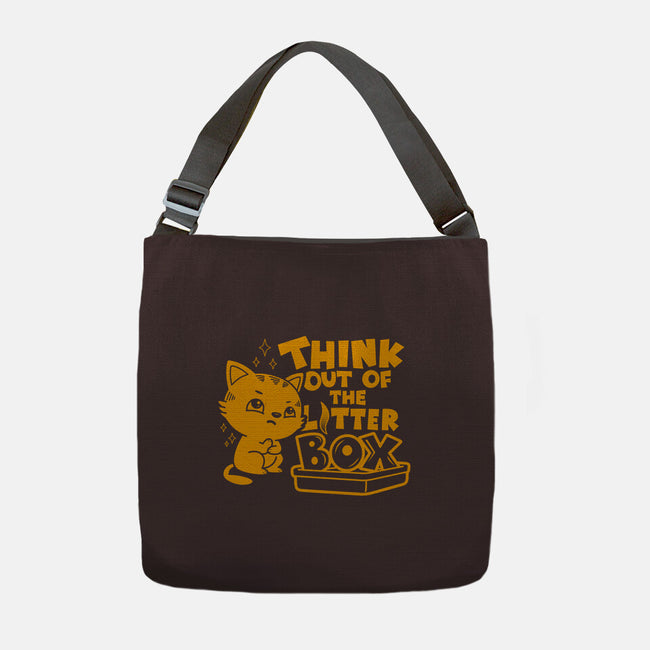 Think Out Of The Litter Box-none adjustable tote-Boggs Nicolas