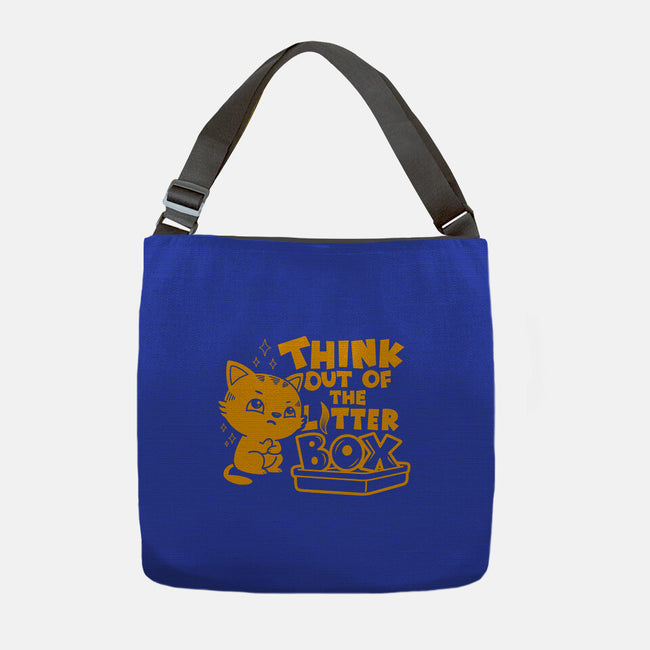 Think Out Of The Litter Box-none adjustable tote-Boggs Nicolas