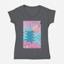 Ikigai In Kyoto-womens v-neck tee-vp021