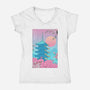 Ikigai In Kyoto-womens v-neck tee-vp021