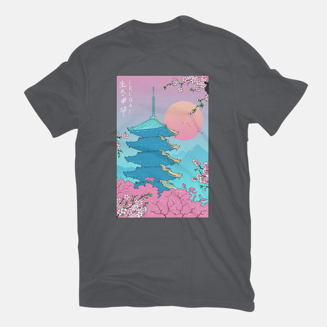 Ikigai In Kyoto-womens basic tee-vp021