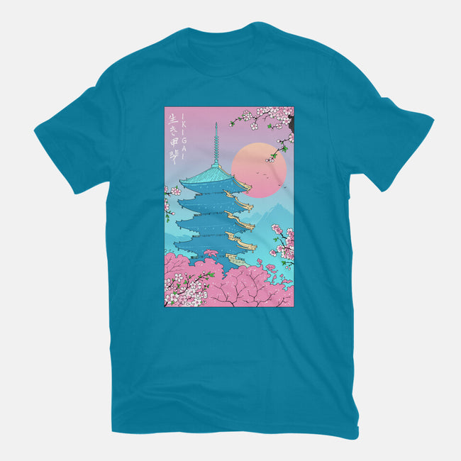 Ikigai In Kyoto-womens fitted tee-vp021