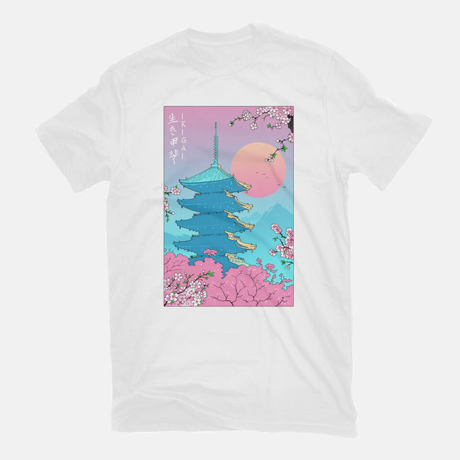 Ikigai In Kyoto-womens fitted tee-vp021