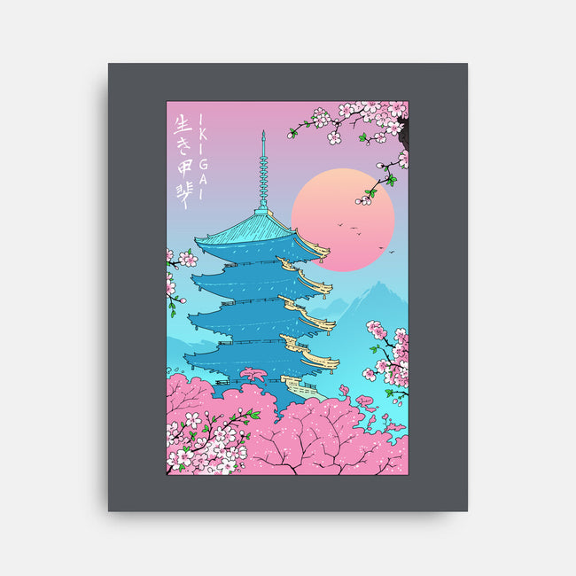 Ikigai In Kyoto-none stretched canvas-vp021