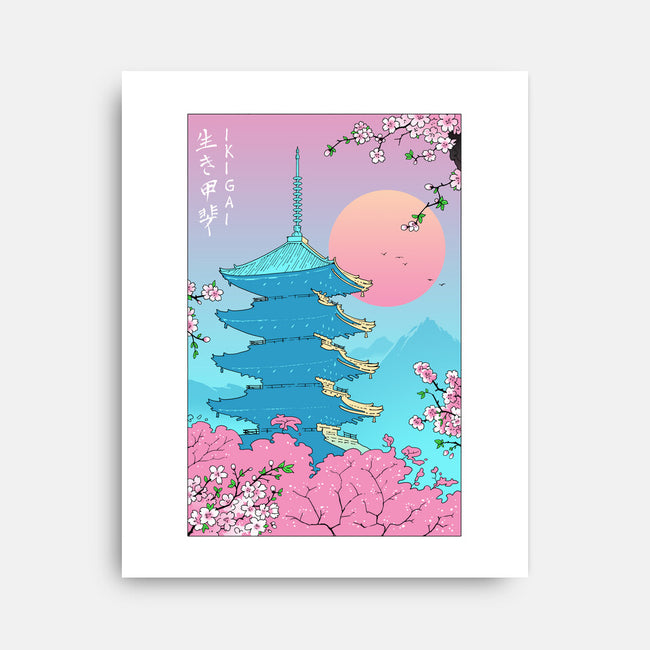 Ikigai In Kyoto-none stretched canvas-vp021