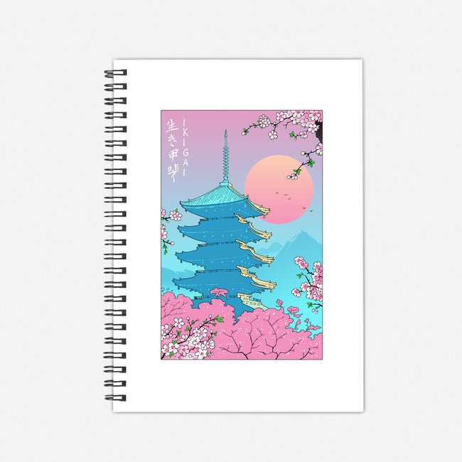 Ikigai In Kyoto-none dot grid notebook-vp021