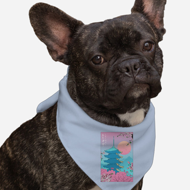 Ikigai In Kyoto-dog bandana pet collar-vp021