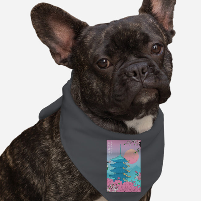 Ikigai In Kyoto-dog bandana pet collar-vp021