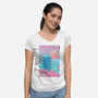 Ikigai In Kyoto-womens v-neck tee-vp021