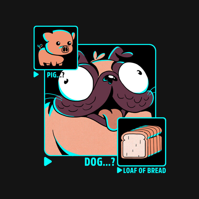 Dog, Pig, Loaf Of Bread-womens basic tee-estudiofitas