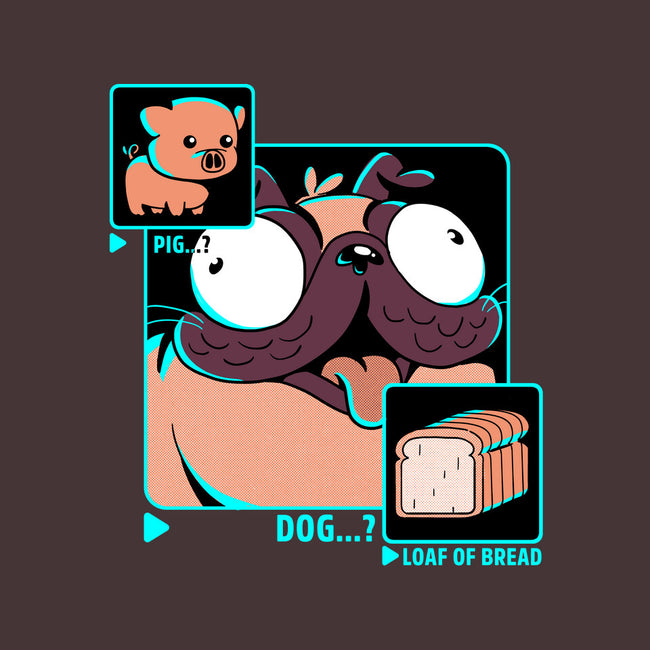 Dog, Pig, Loaf Of Bread-womens basic tee-estudiofitas