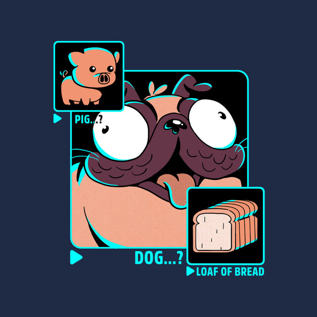 Dog, Pig, Loaf Of Bread-womens basic tee-estudiofitas