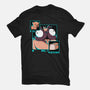 Dog, Pig, Loaf Of Bread-womens basic tee-estudiofitas