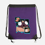 Dog, Pig, Loaf Of Bread-none drawstring bag-estudiofitas