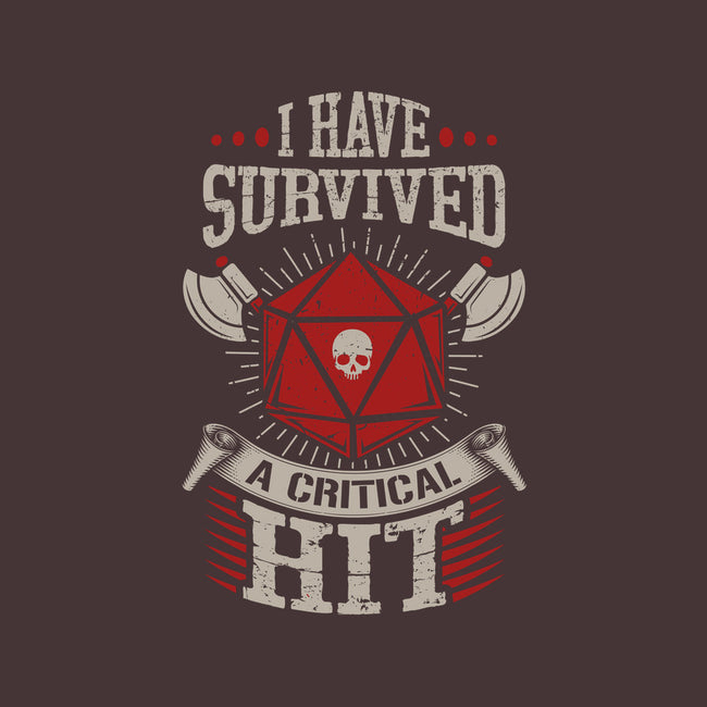 I Survived A Critical Hit-unisex crew neck sweatshirt-ShirtGoblin