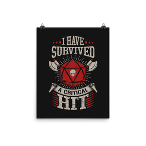 I Survived A Critical Hit