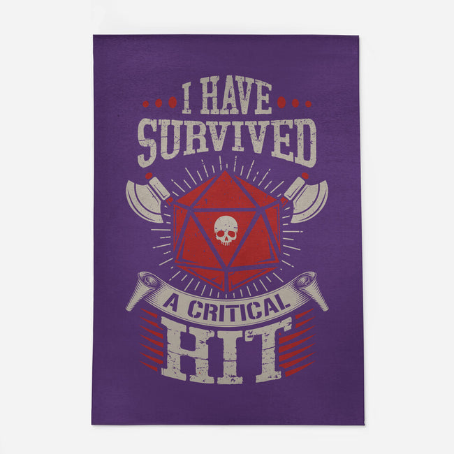 I Survived A Critical Hit-none indoor rug-ShirtGoblin