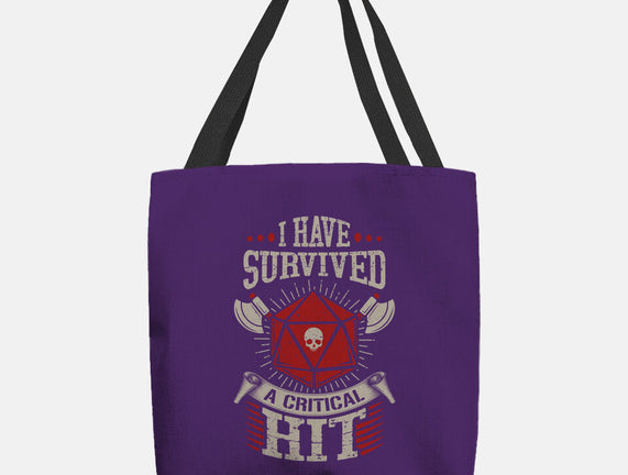 I Survived A Critical Hit