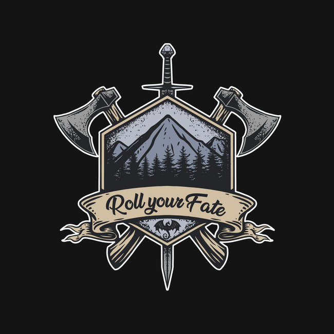 Roll Your Fate-none glossy sticker-ShirtGoblin