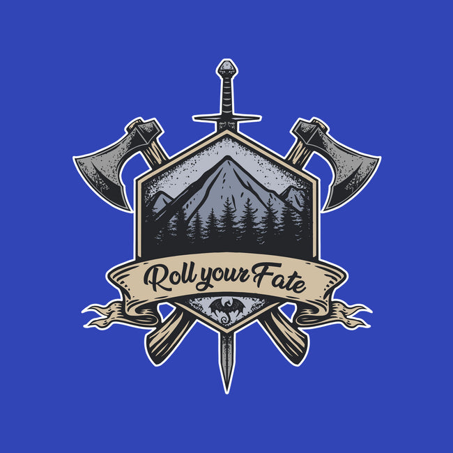 Roll Your Fate-none polyester shower curtain-ShirtGoblin