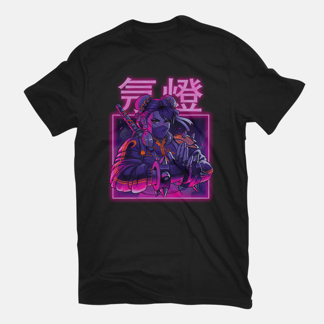 Neon Spring-womens fitted tee-Bruno Mota